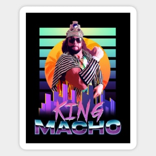 Retro King Macho Magnet